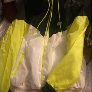 Unworn Nike zip up with hoodie